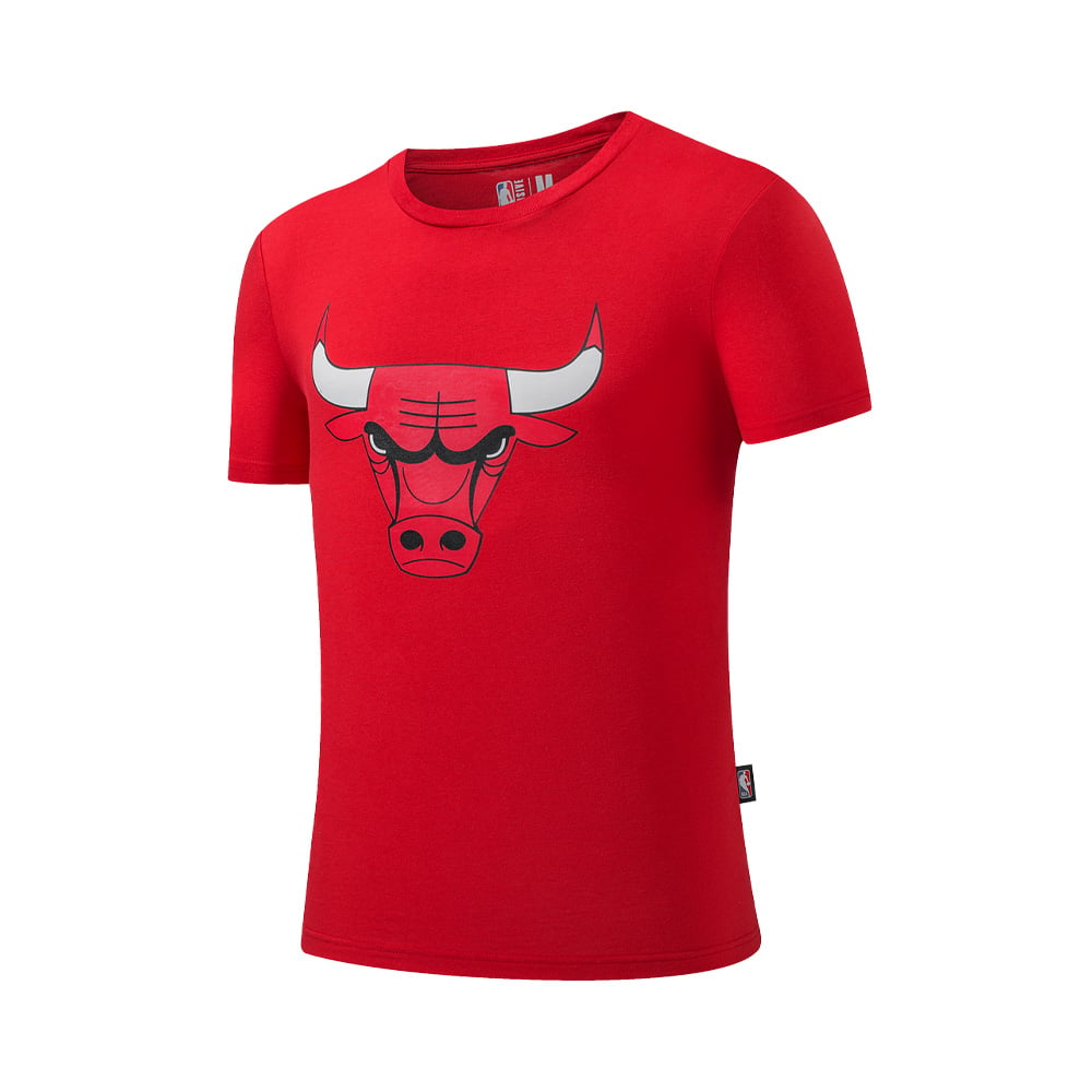 Fexpro Nba Basics Primary Logo T Shirt Red Bulls image number null