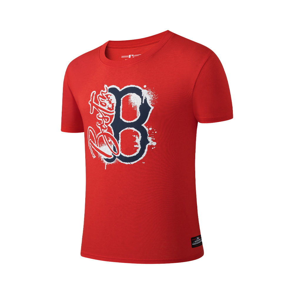 Fexpro Mlb Red Sox Men Crew T Shirt image number null