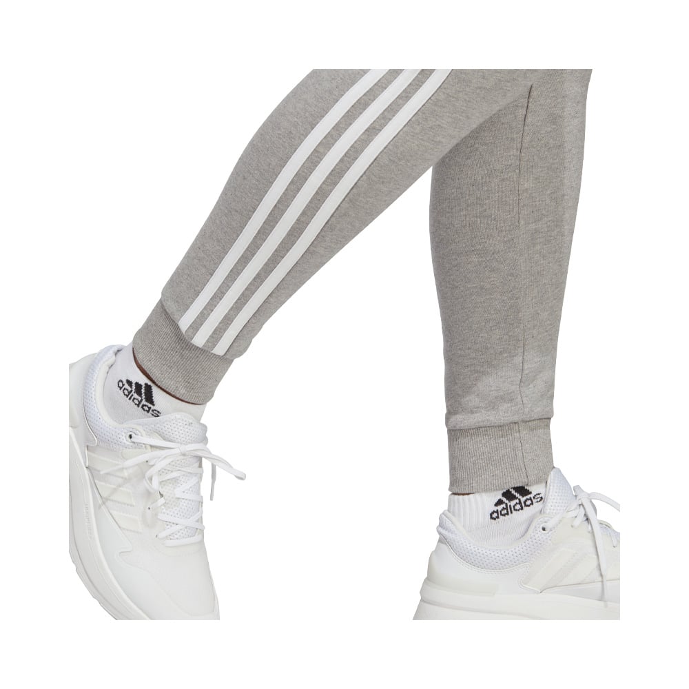 Adidas Pants Essentials 3 Franjas French Terry Puños Ajustados image number null