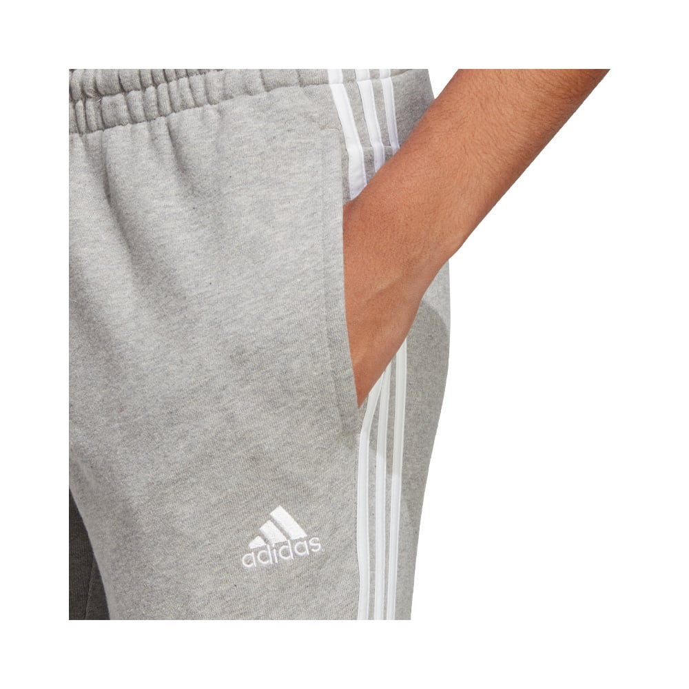 Adidas Pants Essentials 3 Franjas French Terry Puños Ajustados image number null