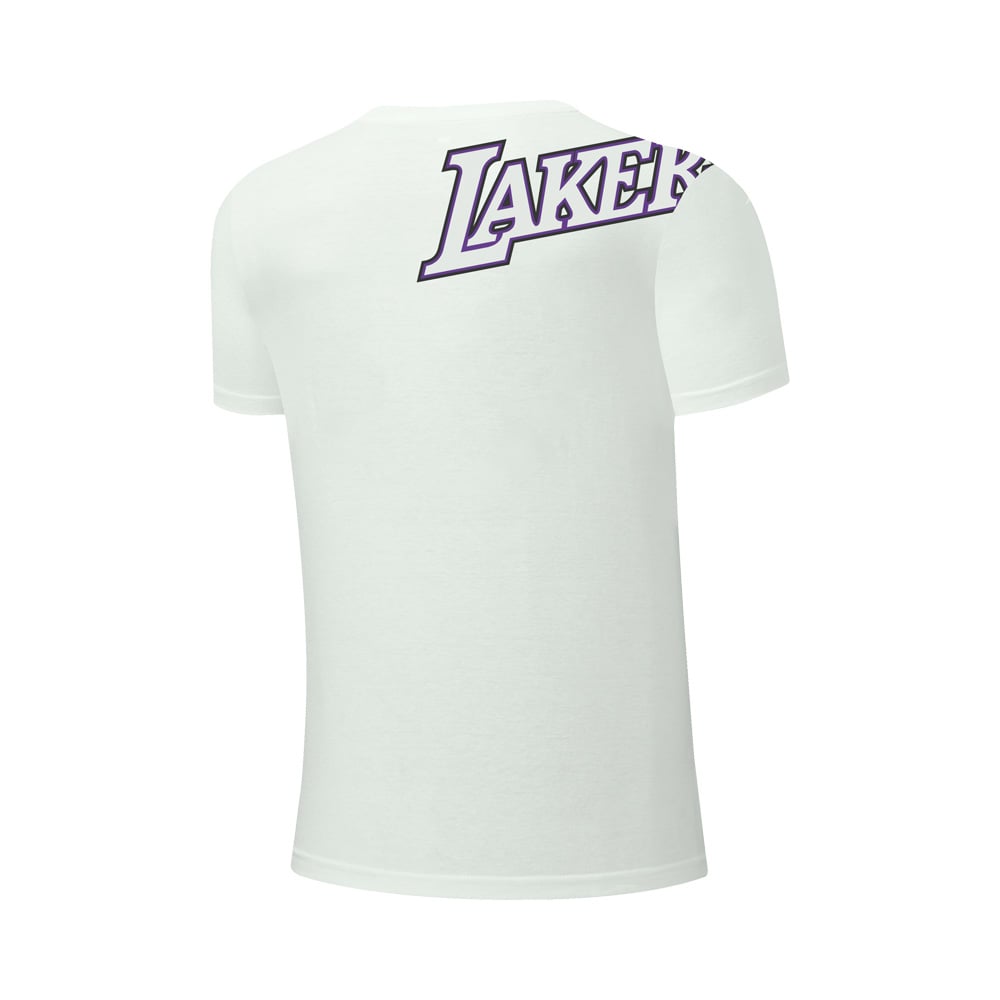 Fexpro Nba Eazy Loose Crew Neck T Shirt Off 1 Lakers image number null