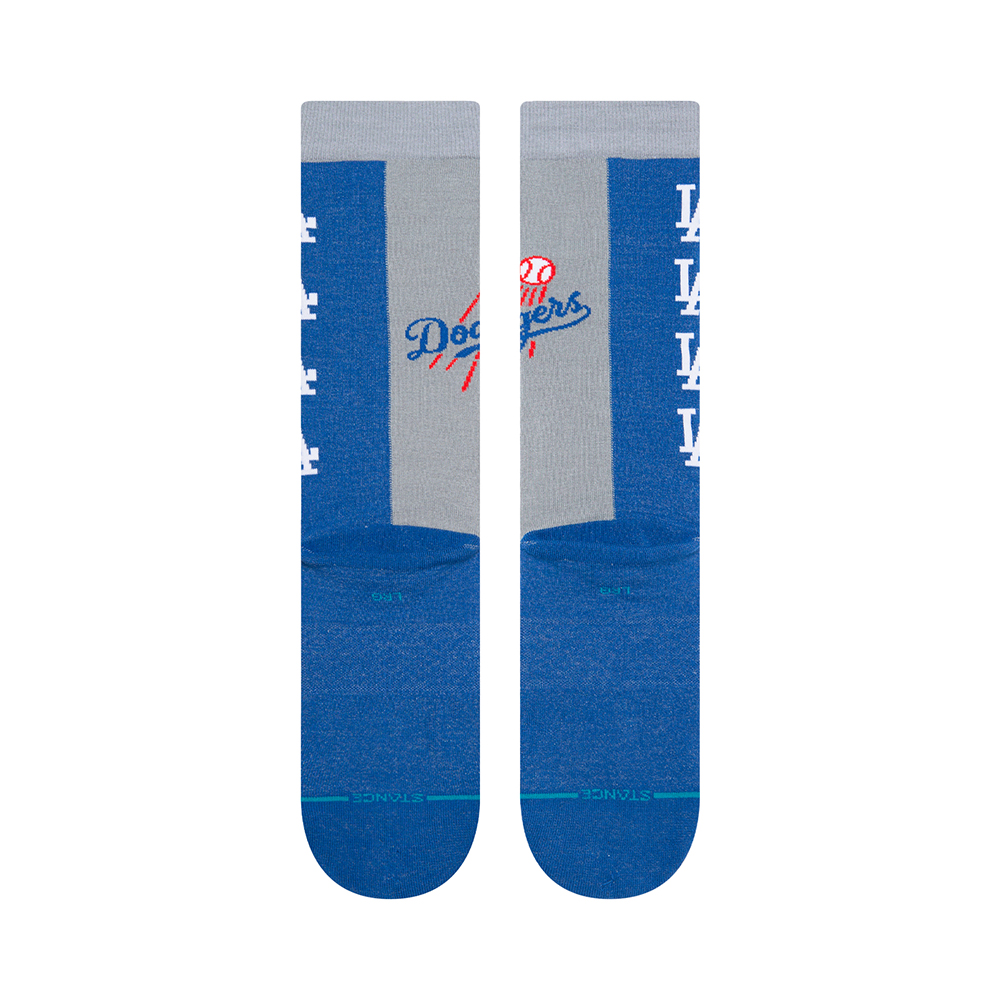 Stance Los Angeles Dodgers Split Crew image number null