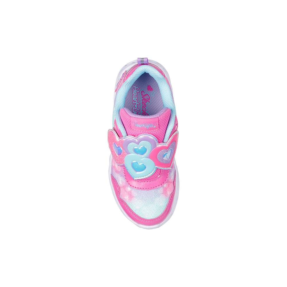 Skechers Heart Lights Girls image number null