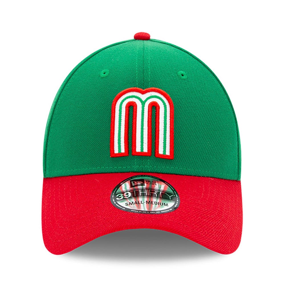 New Era 3930 México M Kelly Scarlet image number null