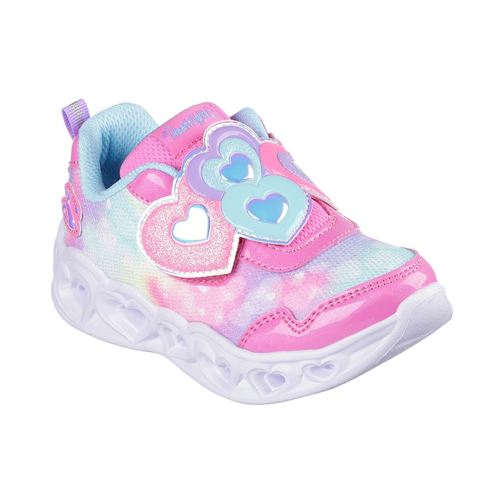 Skechers Heart Lights Girls image number null