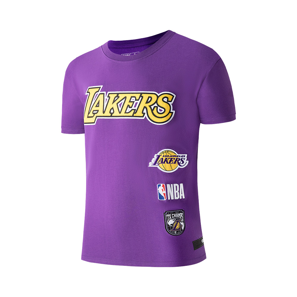 Fexpro Nba Mvp Loose Fitcrew Neck Tshirt Los Angeles Lakers image number null