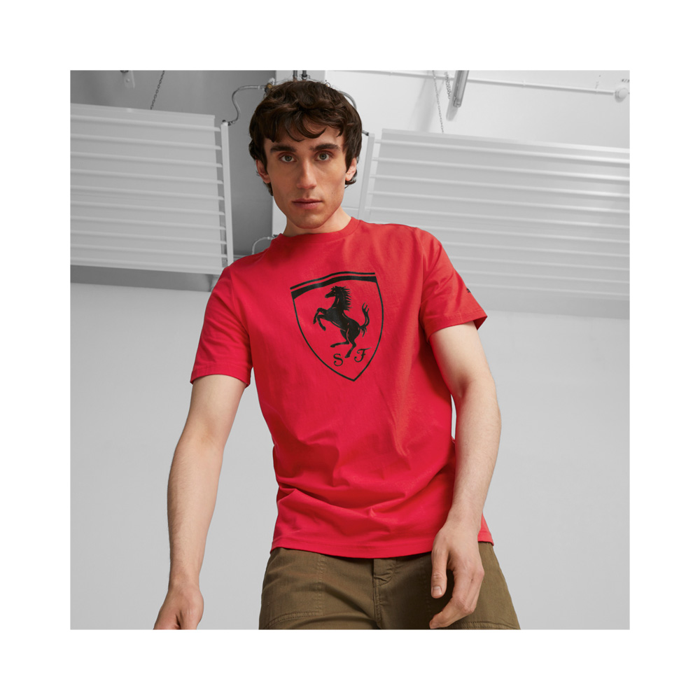 Puma Ferrari Race Tonal Big Shield Tee image number null