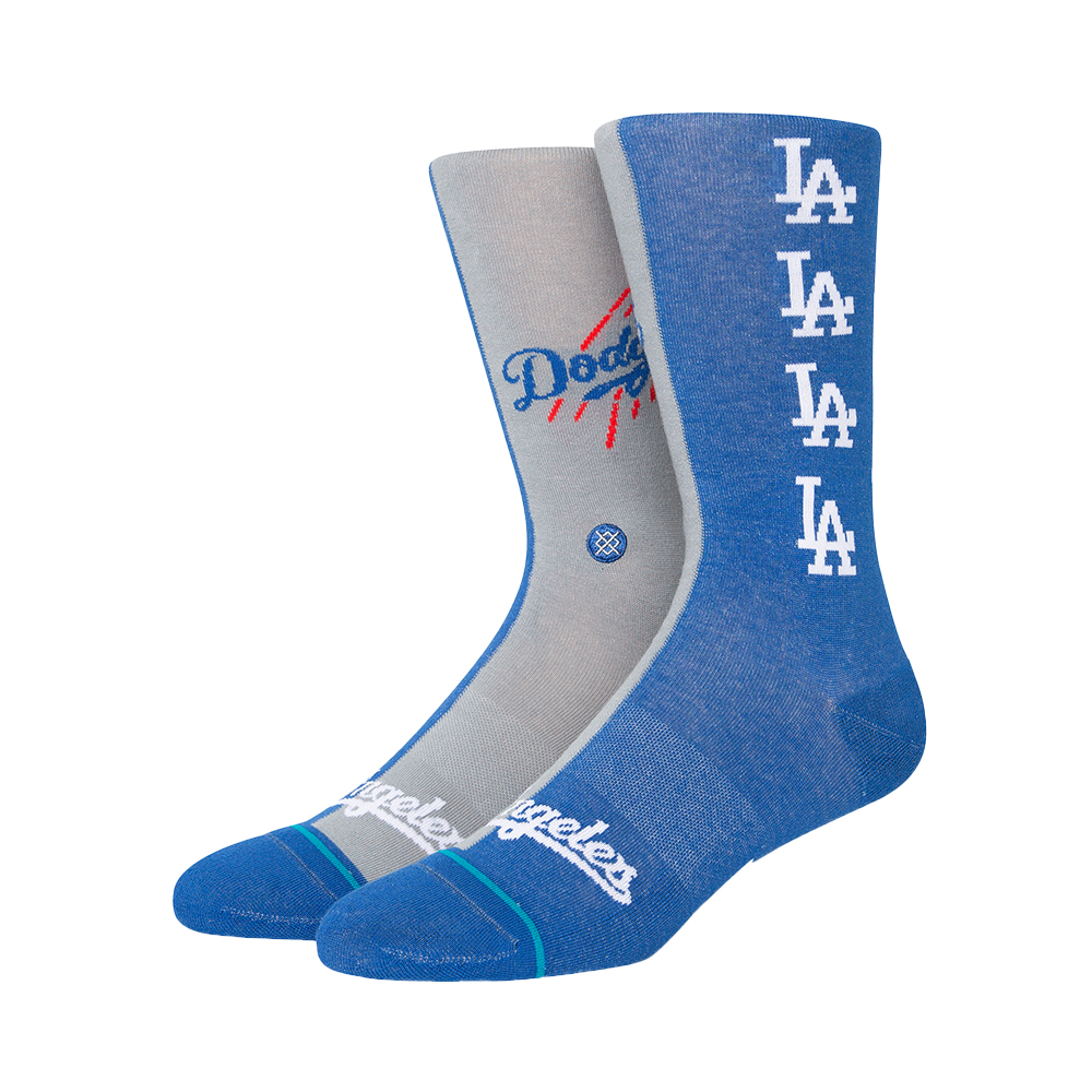 Stance Los Angeles Dodgers Split Crew image number null