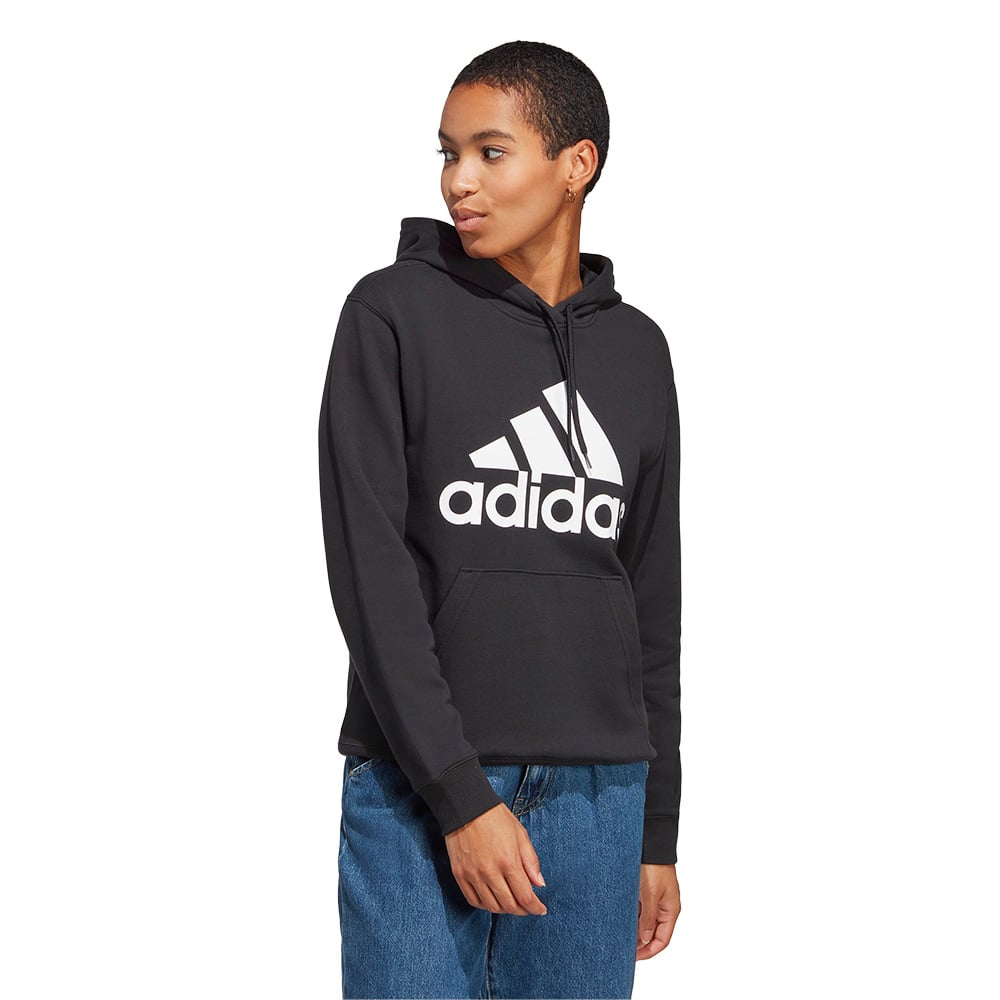 Adidas Sudadera Con Gorro Essentials Logo Grande image number null