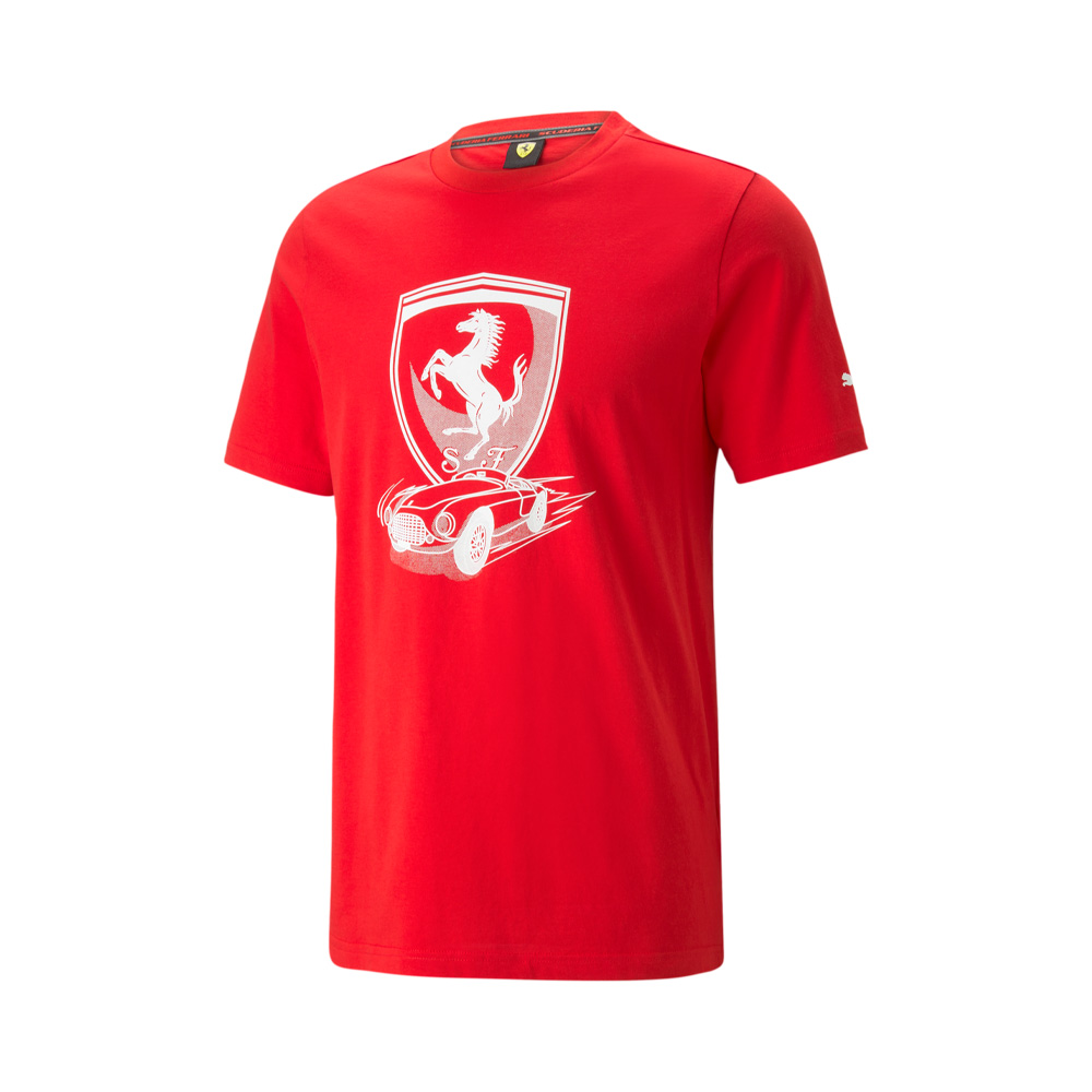 Puma Ferrari Race Big Shield Tee Tonal image number null