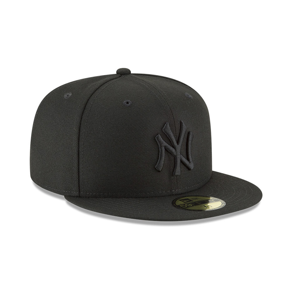 New Era Gorra 5950 New York Yankees Black On Black Hombre image number null