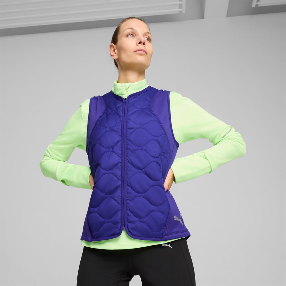 Puma Run Cloudspun Wrmlbl Padded Vest W image number null