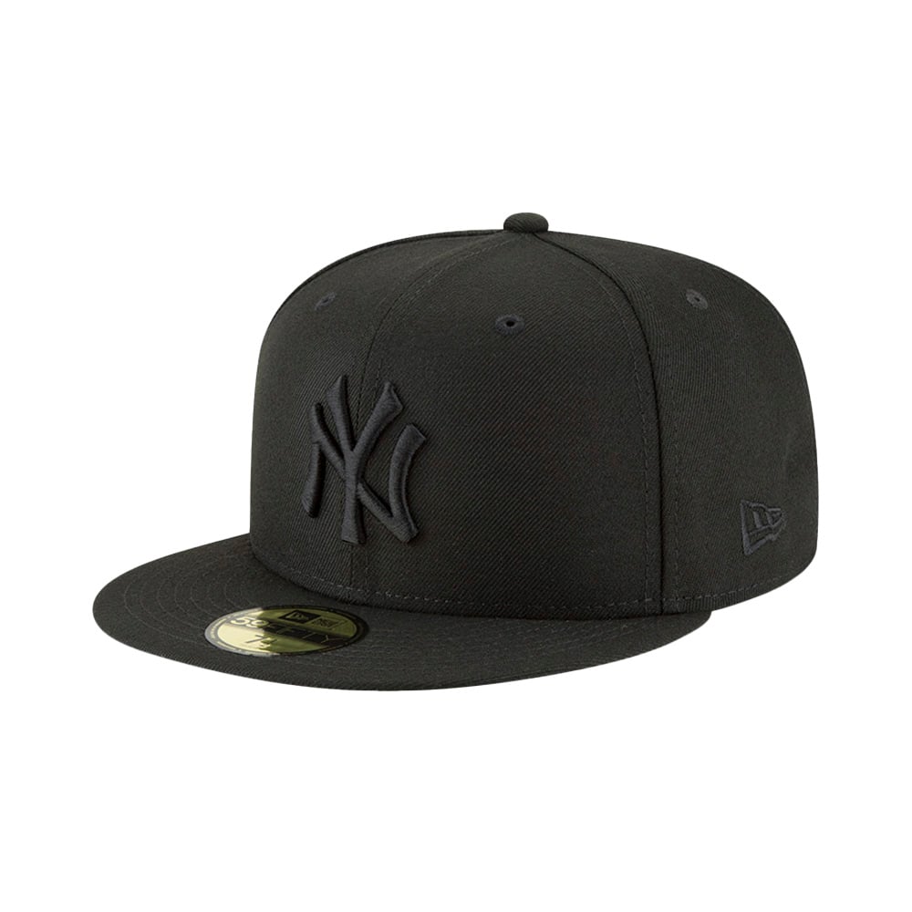 New Era Gorra 5950 New York Yankees Black On Black Hombre image number null