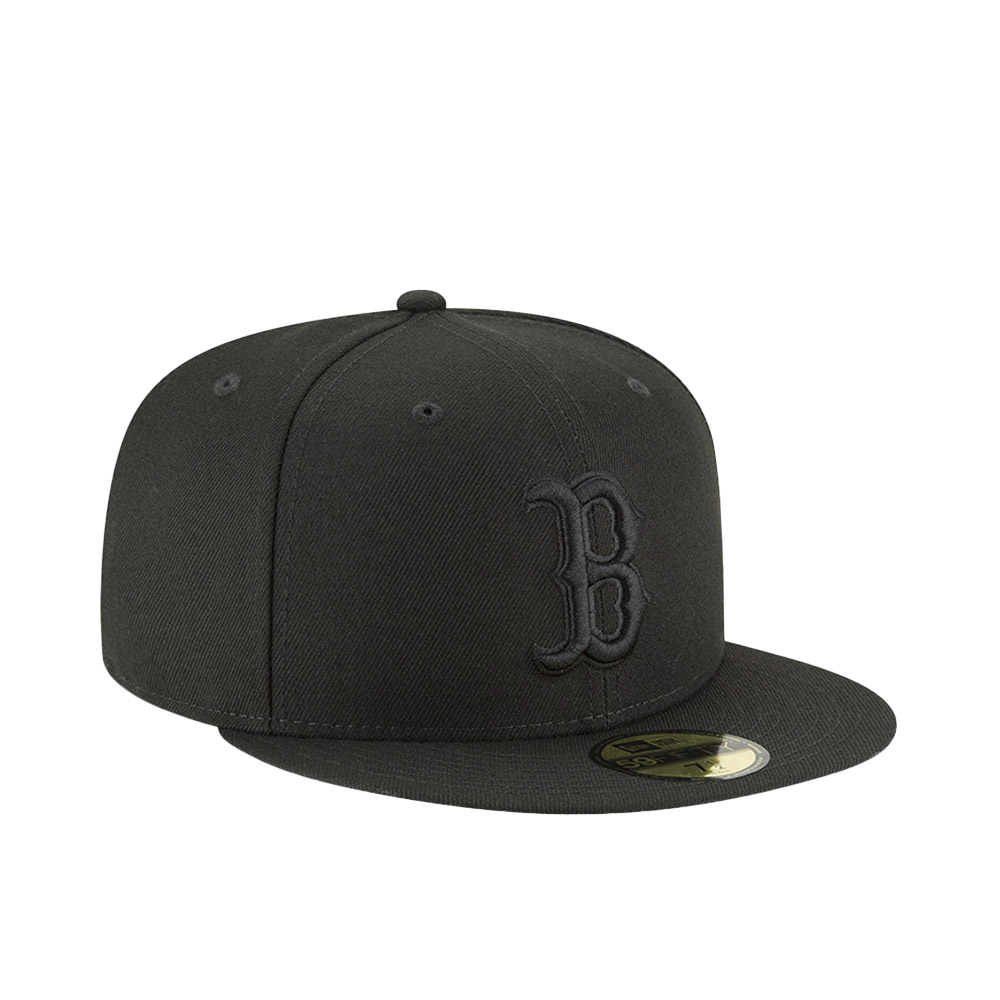 New Era Gorra Boston Red Sox Mlb Basics 5950 Black On Black image number null