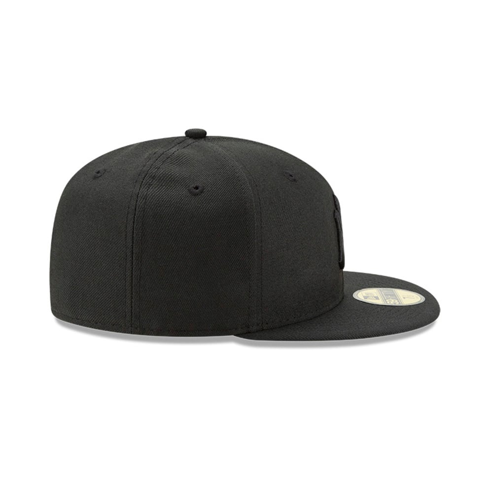 New Era Gorra 5950 New York Yankees Black On Black Hombre image number null