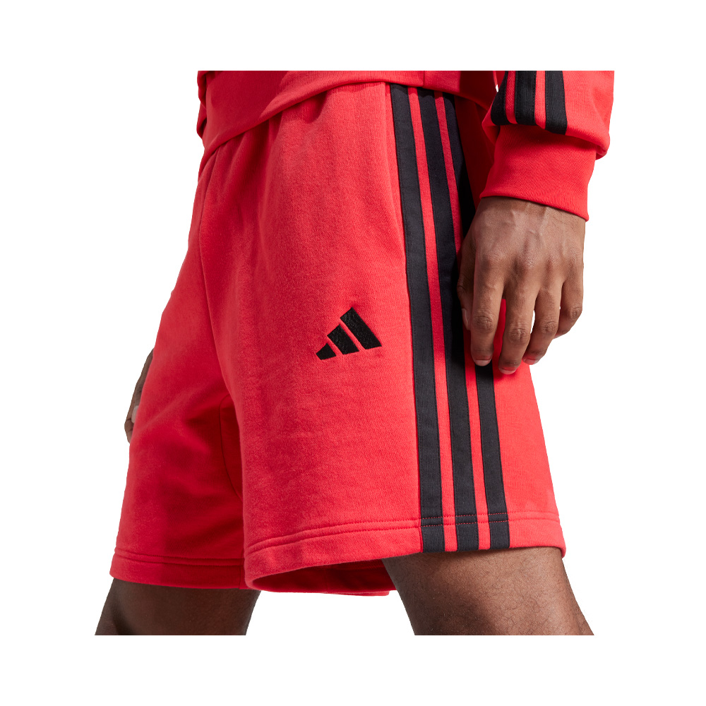 Adidas Shorts Essential 3 Franjas Felpa Francesa image number null